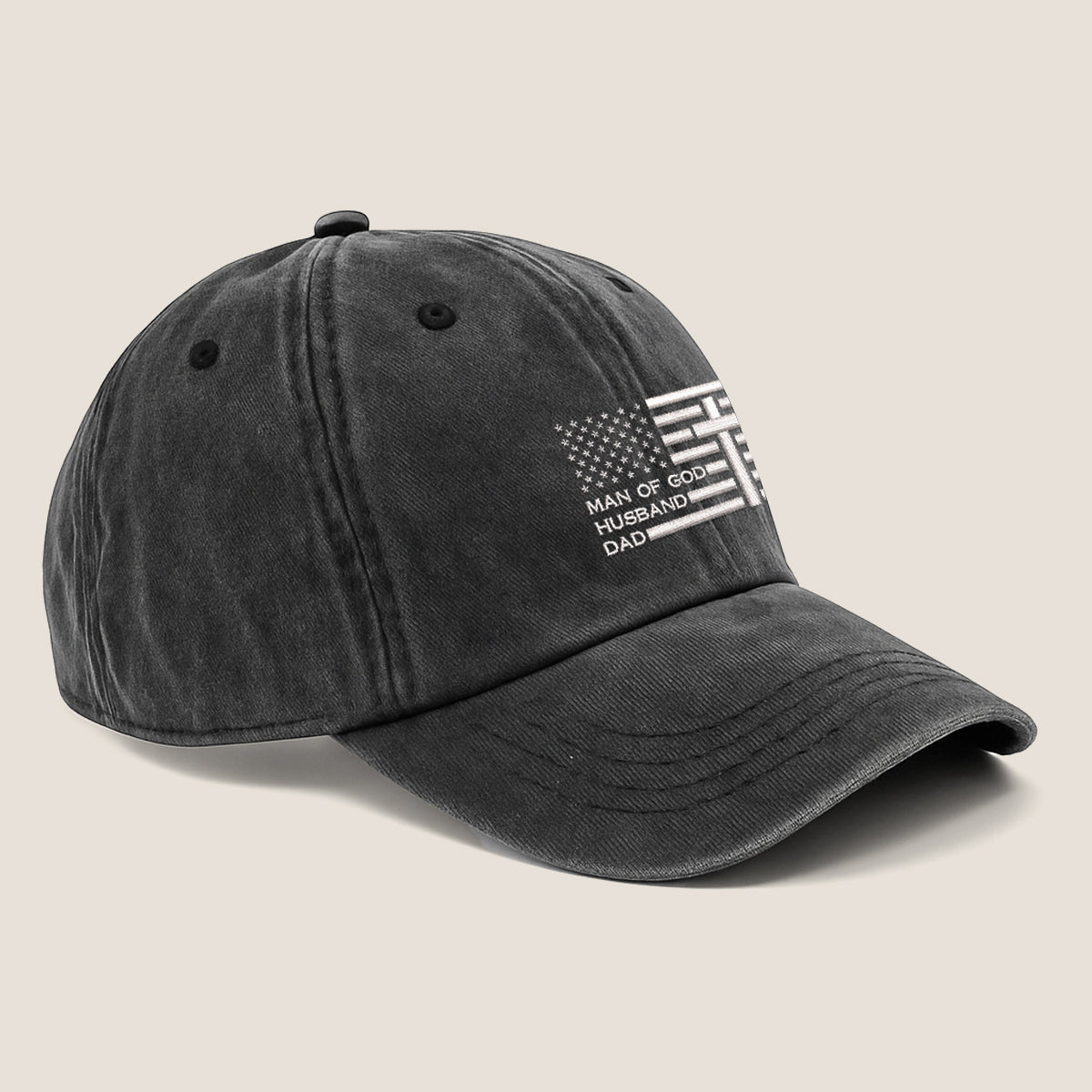 Embroidered Man Of God Hat For Women Men Adjustable Vintage Washed Cotton Christian Baseball Cap Womens Embroidery Baseball Cap 1747902610158.jpg