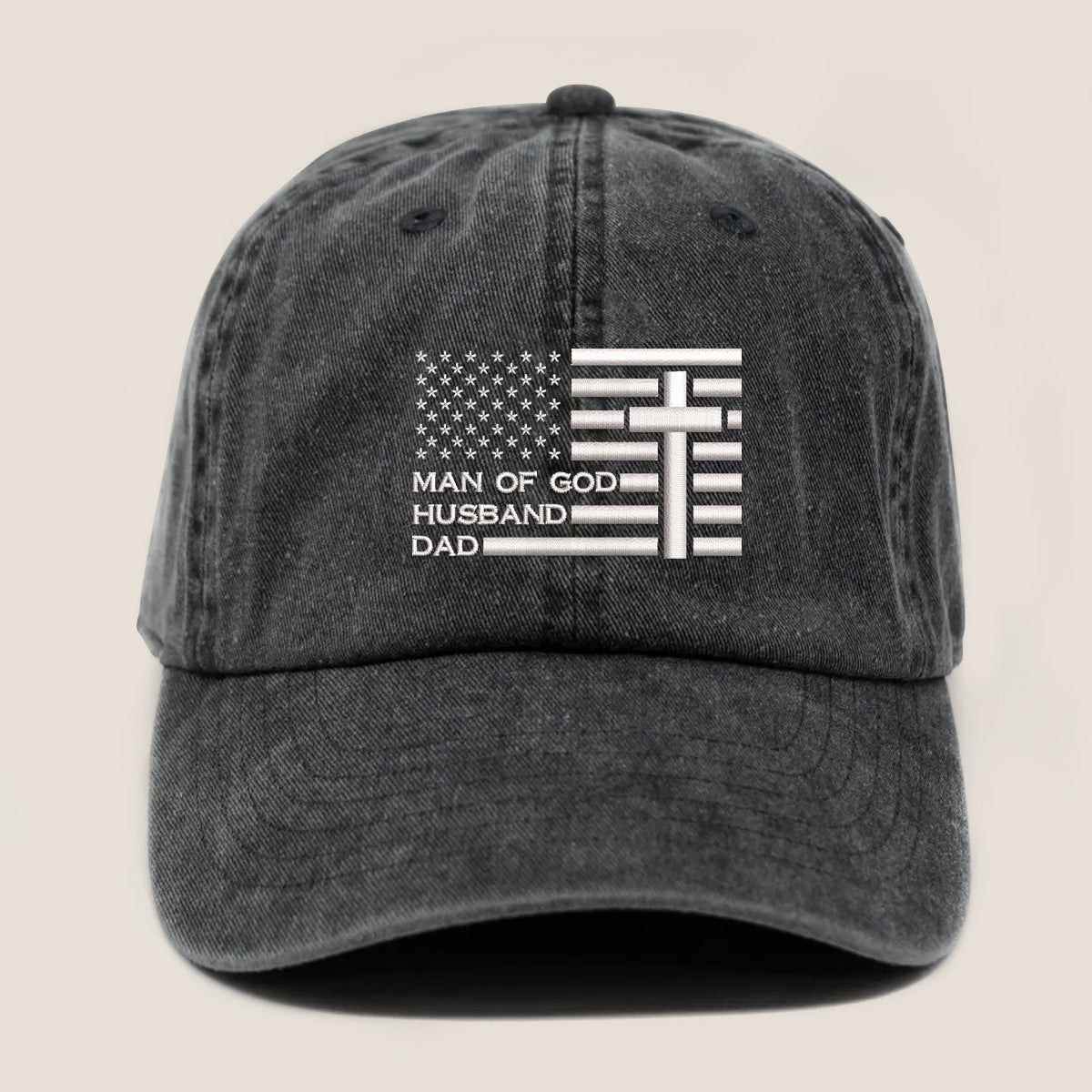 Embroidered Man Of God Hat For Women Men Adjustable Vintage Washed Cotton Christian Baseball Cap Womens Embroidery Baseball Cap 1747902610185.jpg