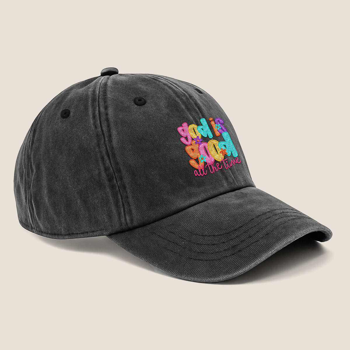 God Is Good Embroidered Cap 1748335332013.jpg