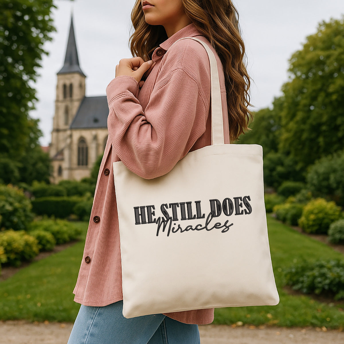 He Still Does Miracles Embroiderd Tote Bag 1748938847503.jpg