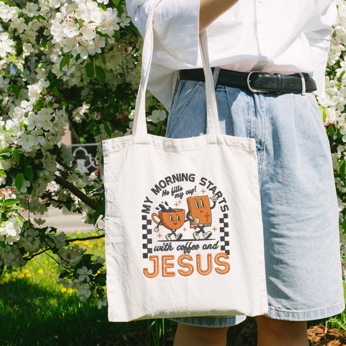 My Morning Starts With Embroiderd Tote Bag 1748938914022.jpg