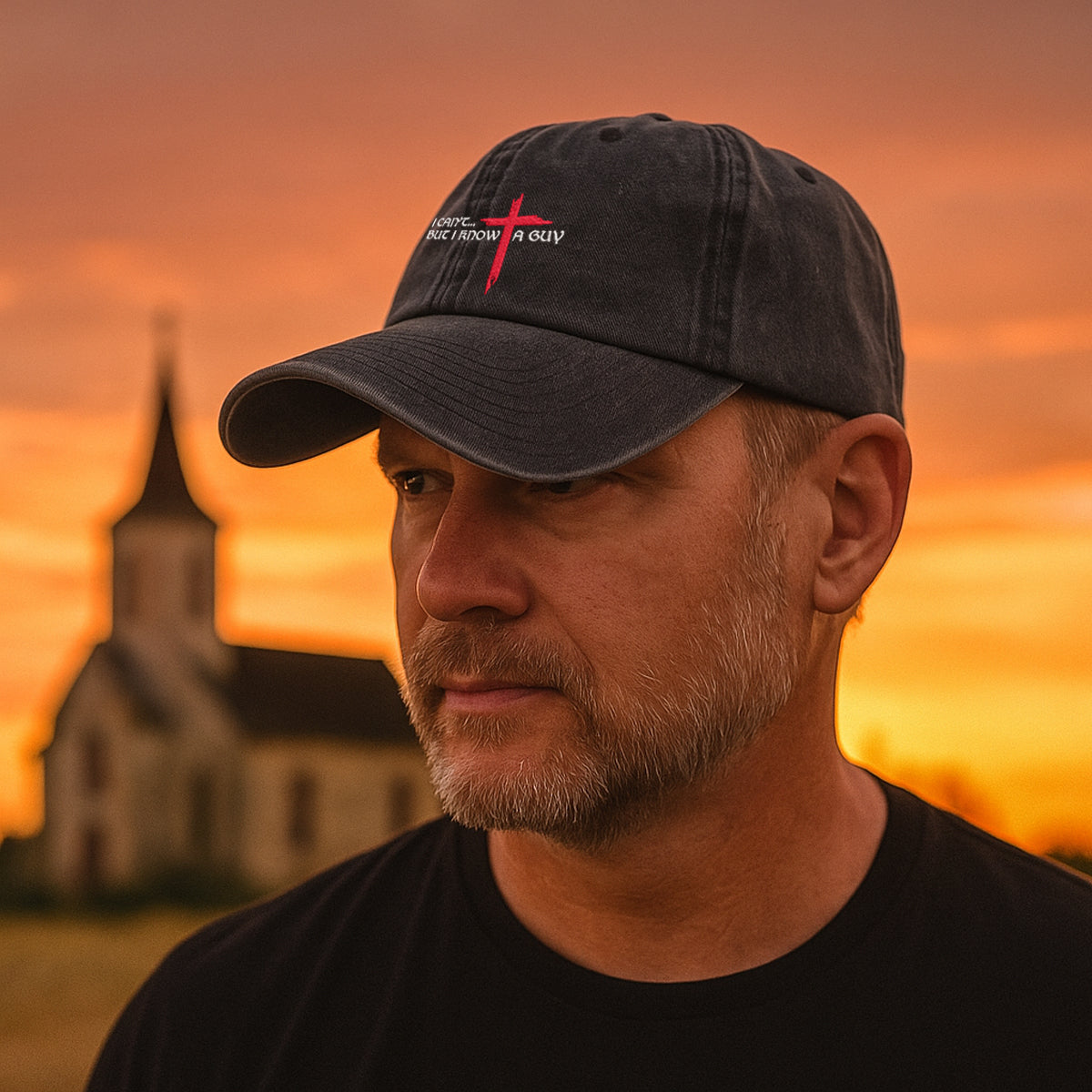 I Cant But I Know A Guy Embroidered Cap 1750148643311.jpg