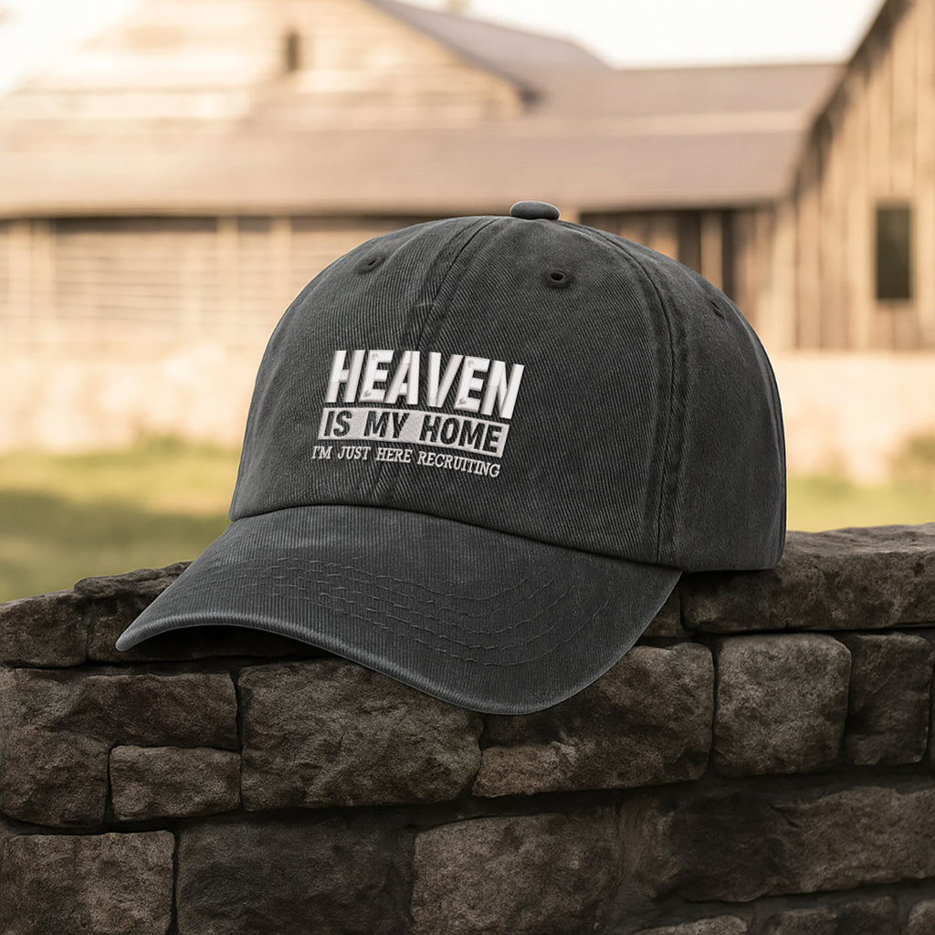 Heaven Is My Home Embroidered Cap 1750321096755.jpg