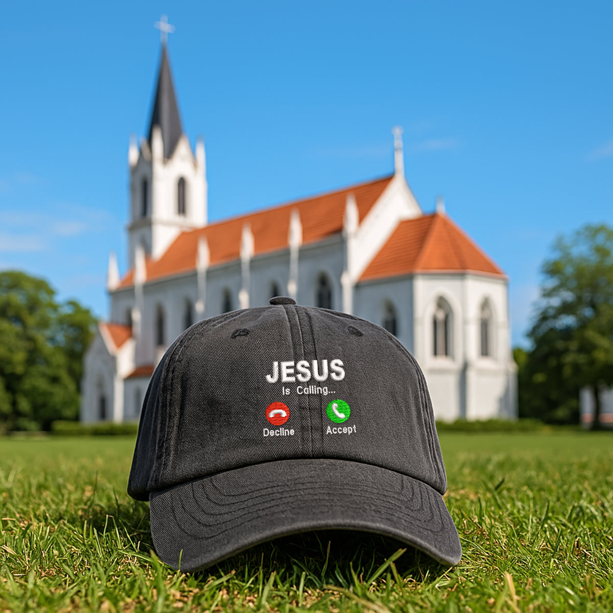 Jesus Is Calling Embroidered Cap 1750406337898.jpg