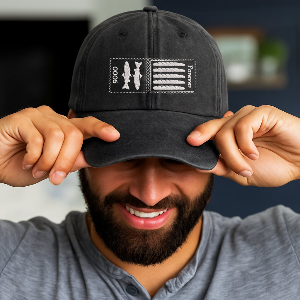 Fed The Five Thousands Embroidered Cap 1750757429961.jpg