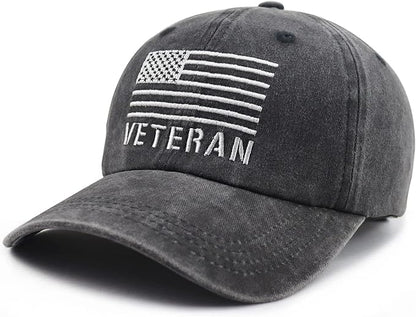 Usa Flag Veteran Hat For Men Women Funny Adjustable Embroidery American Army Military Baseball Cap 1754449815921.jpg