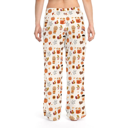 Fall Pajama Pants Pumpkin Latte Fall Is In The Air Pjs Fall Vibes Pj Pants Unique Gift For Her Friend Gift Fall Pumpkin Fall Gift 1755661826438.jpg