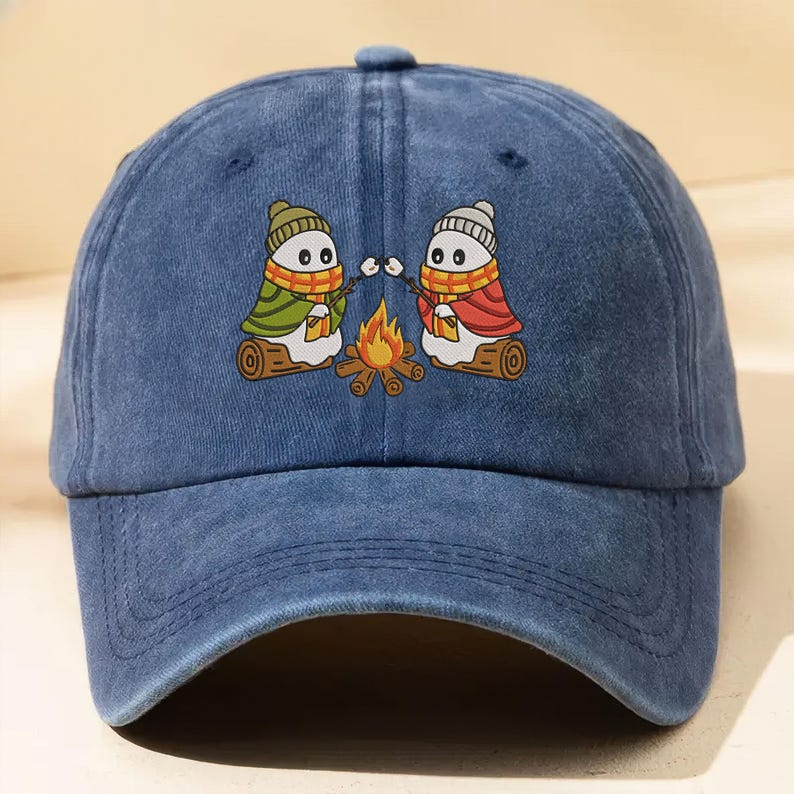 Embroidered Cute Ghosts Camping Embroidered Cap Spooky Season Outdoors Gifts Halloween Cap Gift 1755848758736.png