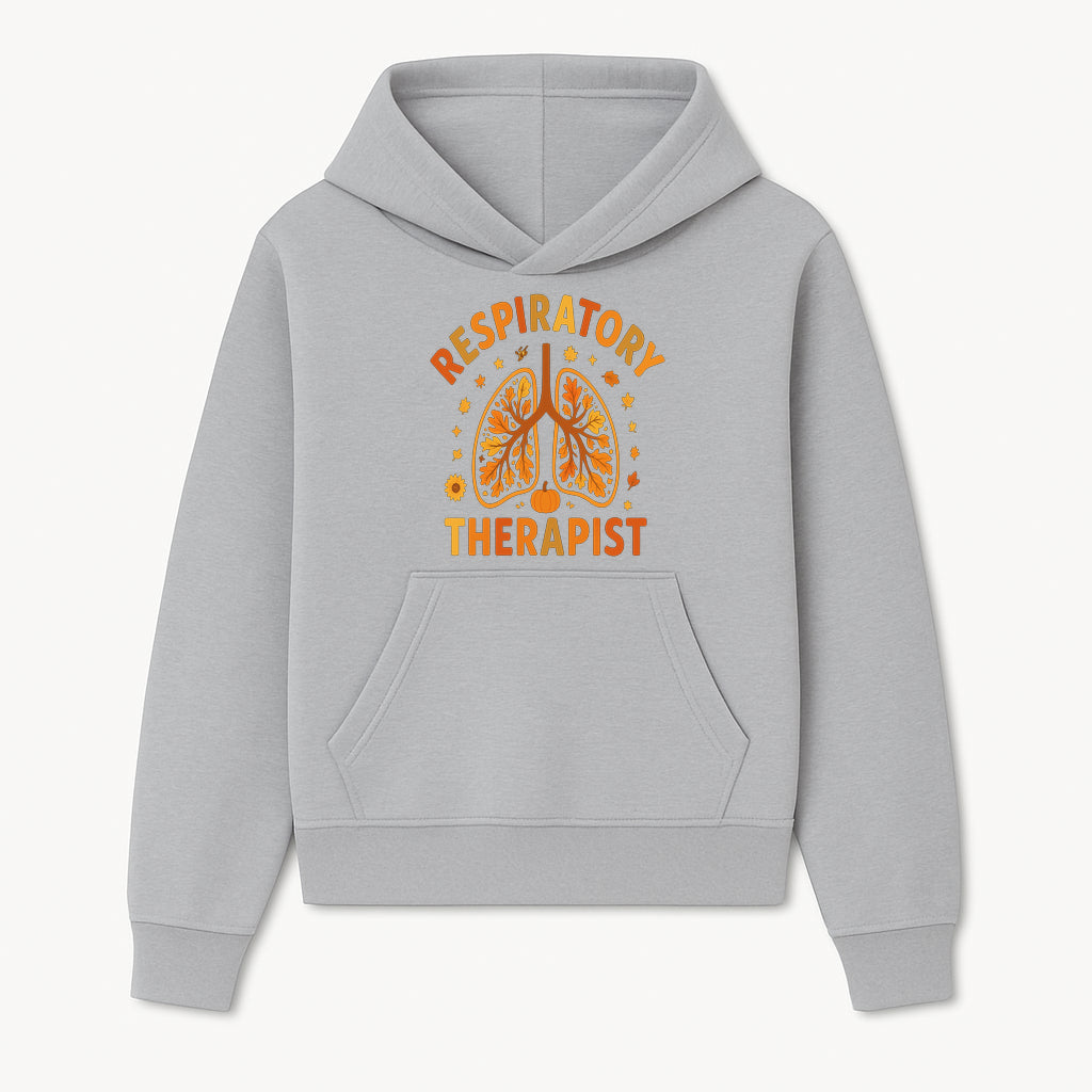 Respiratory Therapist Autumn Decor - Lung Graphic Tee, Fall Themed Gift for Respiratory Care Professionals - Hoodie 1757671940539.jpg