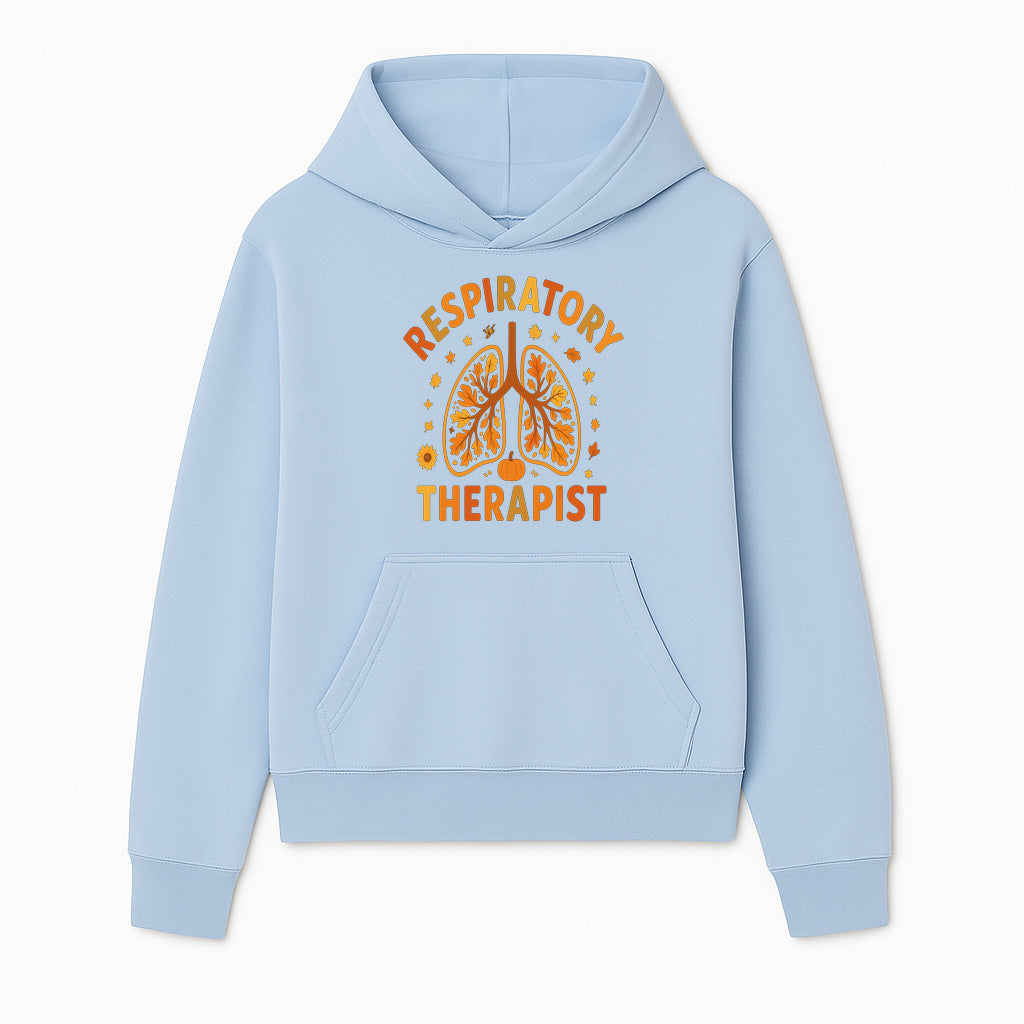 Respiratory Therapist Autumn Decor - Lung Graphic Tee, Fall Themed Gift for Respiratory Care Professionals - Hoodie 1757671941295.jpg