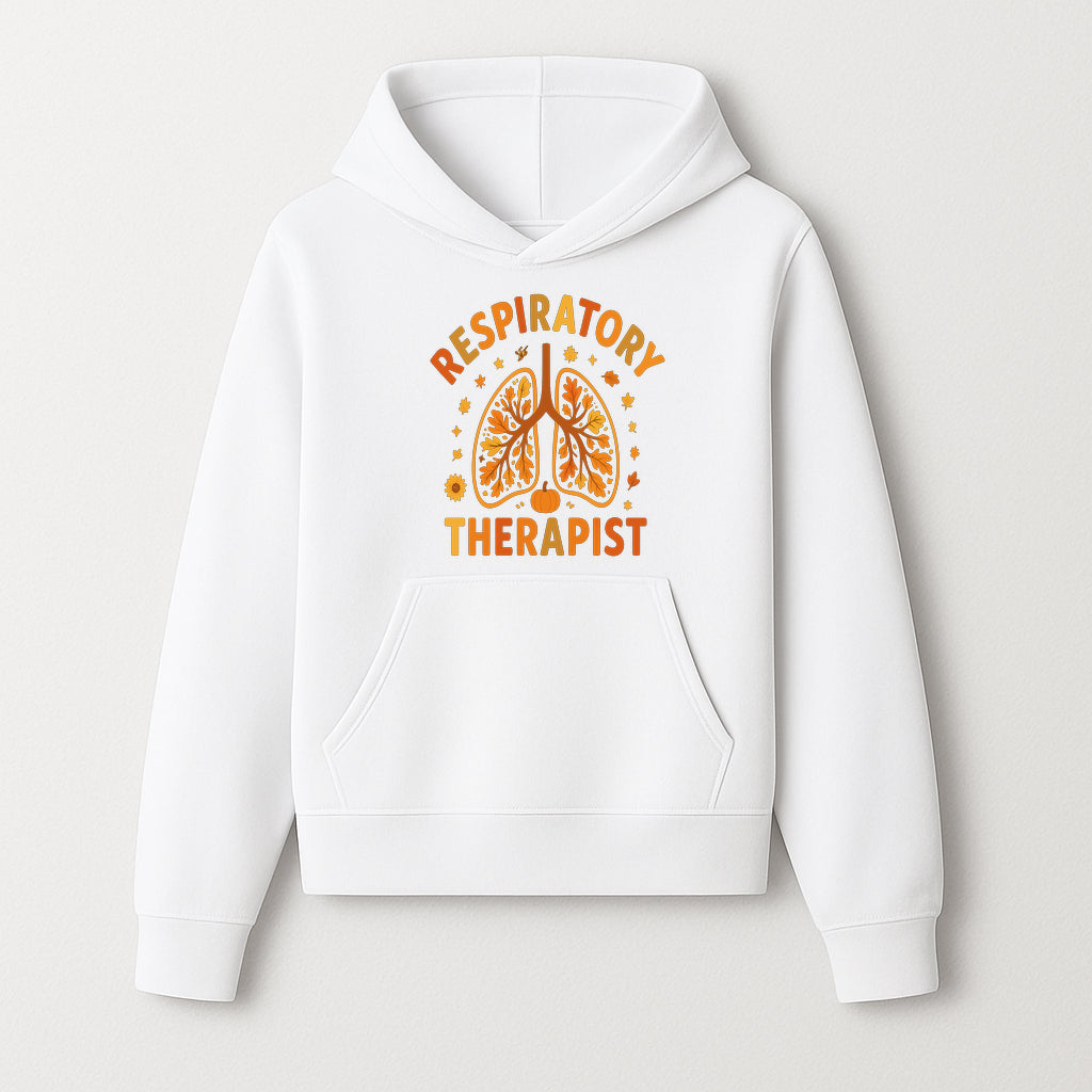 Respiratory Therapist Autumn Decor - Lung Graphic Tee, Fall Themed Gift for Respiratory Care Professionals - Hoodie 1757671942189.jpg