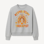 Respiratory Therapist Autumn Decor - Lung Graphic Tee, Fall Themed Gift for Respiratory Care Professionals - Sweatshirt 1757671947222.jpg