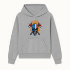 American Skull with Axes and Flames Graphic Tee, Patriotic Skull Design for Men, Edgy Firefighter T-Shirt, Unique Apparel Gift - Hoodie 1757912429031.jpg