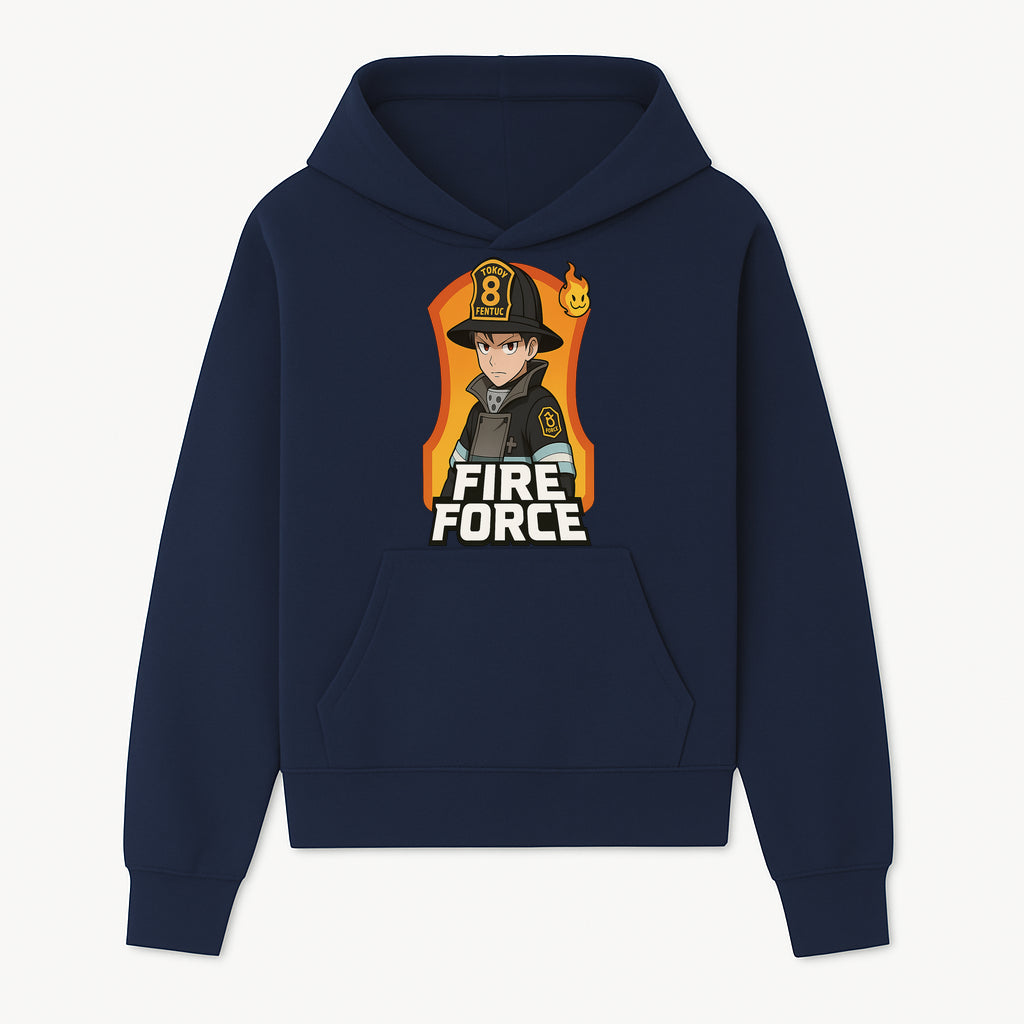Anime Fire Force Character Art Print - Tokoy 8 Fentuc Firefighter Design for Fans and Collectors, Home Decor, or Gifts - Hoodie 1757912429201.jpg