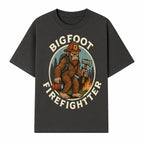 Bigfoot Firefighter T-Shirt | Funny Sasquatch Graphic Tee | Fireman Bigfoot Design | Unique Gift for Firefighters and Nature Lovers - T-shirt 1757912430488.jpg