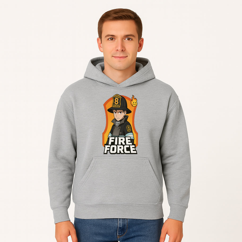 Anime Fire Force Character Art Print - Tokoy 8 Fentuc Firefighter Design for Fans and Collectors, Home Decor, or Gifts - Hoodie 1757912430955.jpg