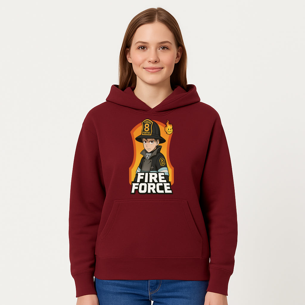 Anime Fire Force Character Art Print - Tokoy 8 Fentuc Firefighter Design for Fans and Collectors, Home Decor, or Gifts - Hoodie 1757912431121.jpg