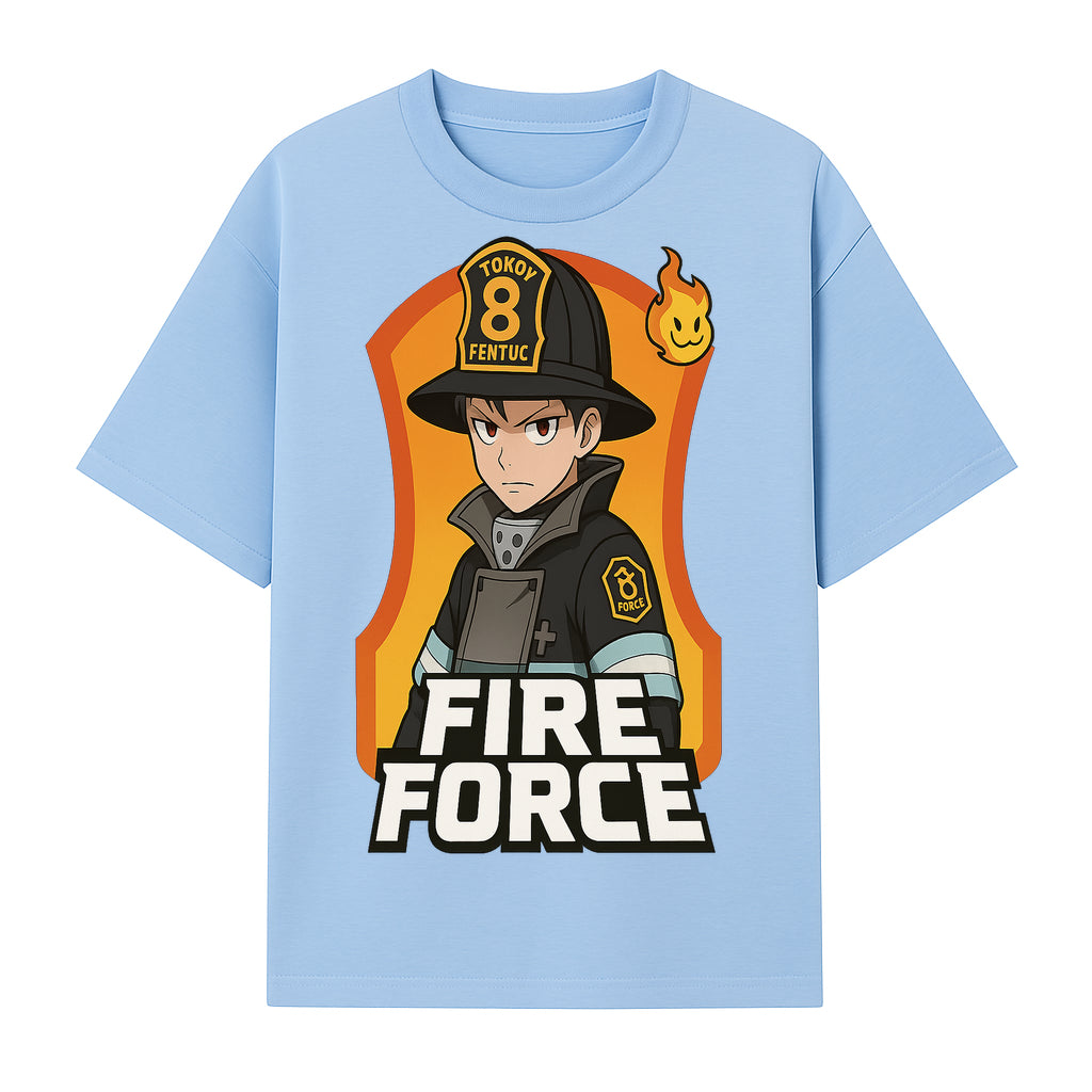 Anime Fire Force Character Art Print - Tokoy 8 Fentuc Firefighter Design for Fans and Collectors, Home Decor, or Gifts - T-shirt 1757912432126.jpg