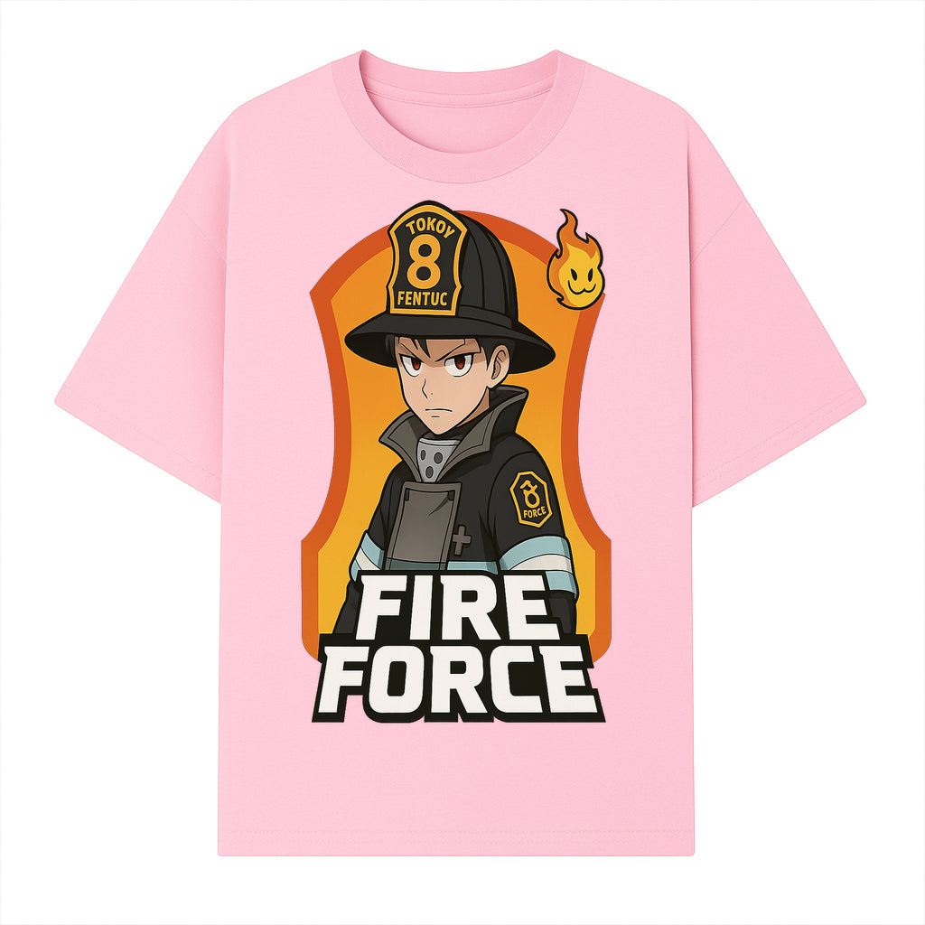 Anime Fire Force Character Art Print - Tokoy 8 Fentuc Firefighter Design for Fans and Collectors, Home Decor, or Gifts - T-shirt 1757912432260.jpg