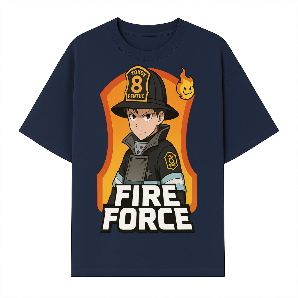 Anime Fire Force Character Art Print - Tokoy 8 Fentuc Firefighter Design for Fans and Collectors, Home Decor, or Gifts - T-shirt 1757912432579.jpg