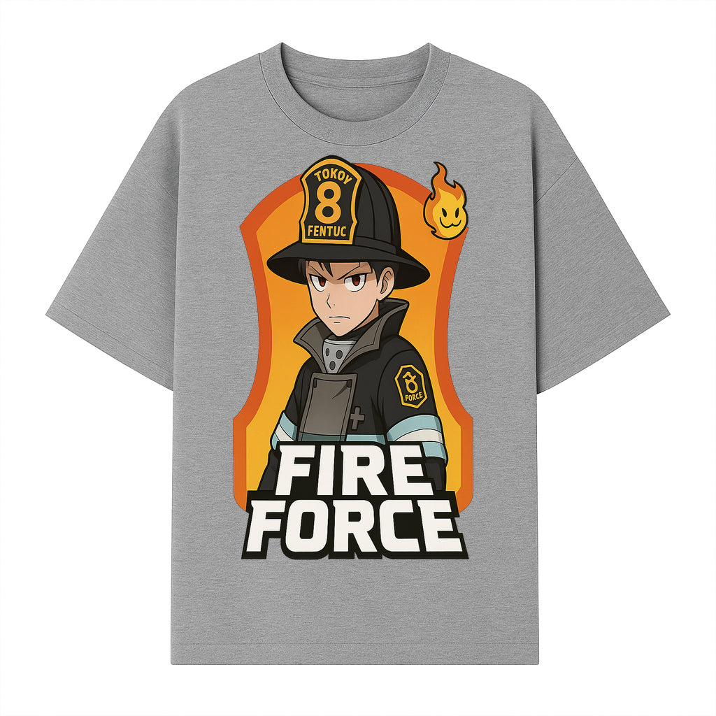 Anime Fire Force Character Art Print - Tokoy 8 Fentuc Firefighter Design for Fans and Collectors, Home Decor, or Gifts - T-shirt 1757912432854.jpg