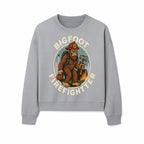 Bigfoot Firefighter T-Shirt | Funny Sasquatch Graphic Tee | Fireman Bigfoot Design | Unique Gift for Firefighters and Nature Lovers - Sweatshirt 1757912435138.jpg
