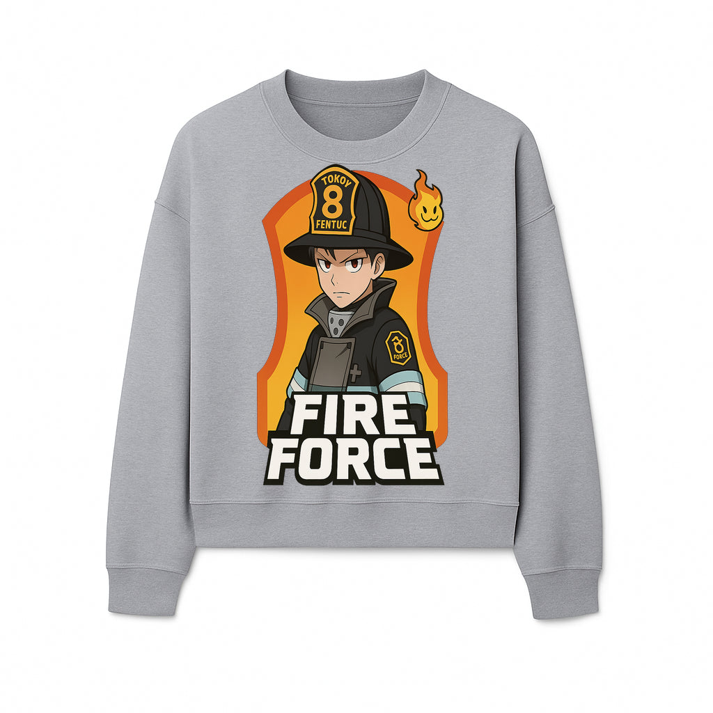Anime Fire Force Character Art Print - Tokoy 8 Fentuc Firefighter Design for Fans and Collectors, Home Decor, or Gifts - Sweatshirt 1757912435981.jpg