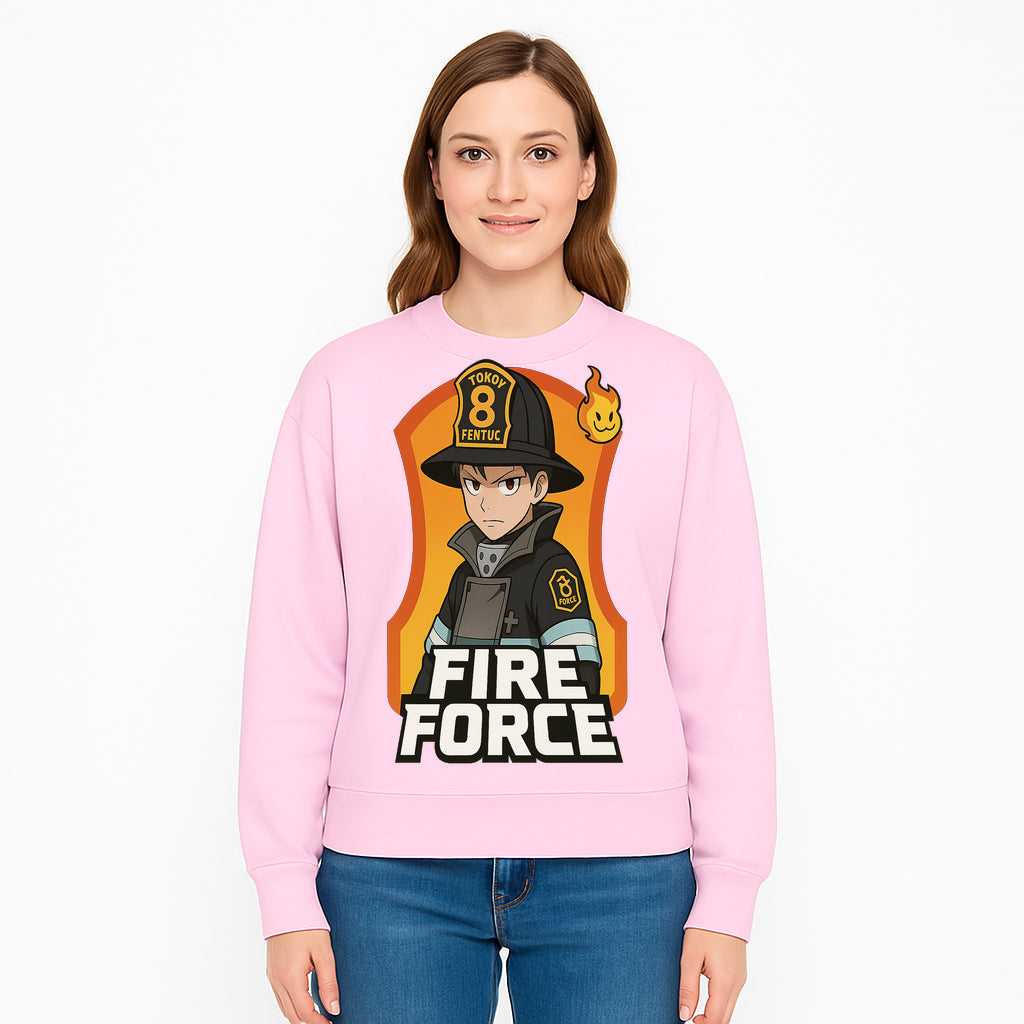 Anime Fire Force Character Art Print - Tokoy 8 Fentuc Firefighter Design for Fans and Collectors, Home Decor, or Gifts - Sweatshirt 1757912437394.jpg