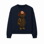 Adorable Firefighter Cat Figurine with Hat and Hose, Cute Home Decor for Cat Lovers, Kids, or Animal Enthusiasts - Sweatshirt 1757912438514.jpg