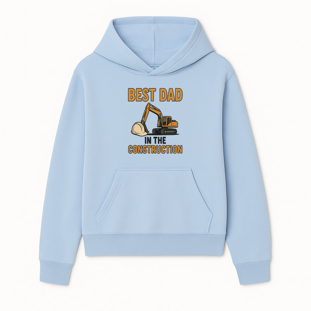 Best Dad in Construction T-Shirt with Excavator and Hard Hat Graphic, Perfect Gift for Construction Workers and Father's Day - Hoodie 1757918421285.jpg