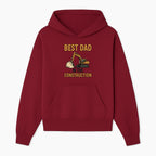 Best Dad in Construction T-Shirt with Excavator and Hard Hat Graphic, Perfect Gift for Construction Workers and Father's Day - Hoodie 1757918421626.jpg
