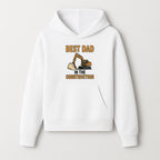Best Dad in Construction T-Shirt with Excavator and Hard Hat Graphic, Perfect Gift for Construction Workers and Father's Day - Hoodie 1757918422200.jpg