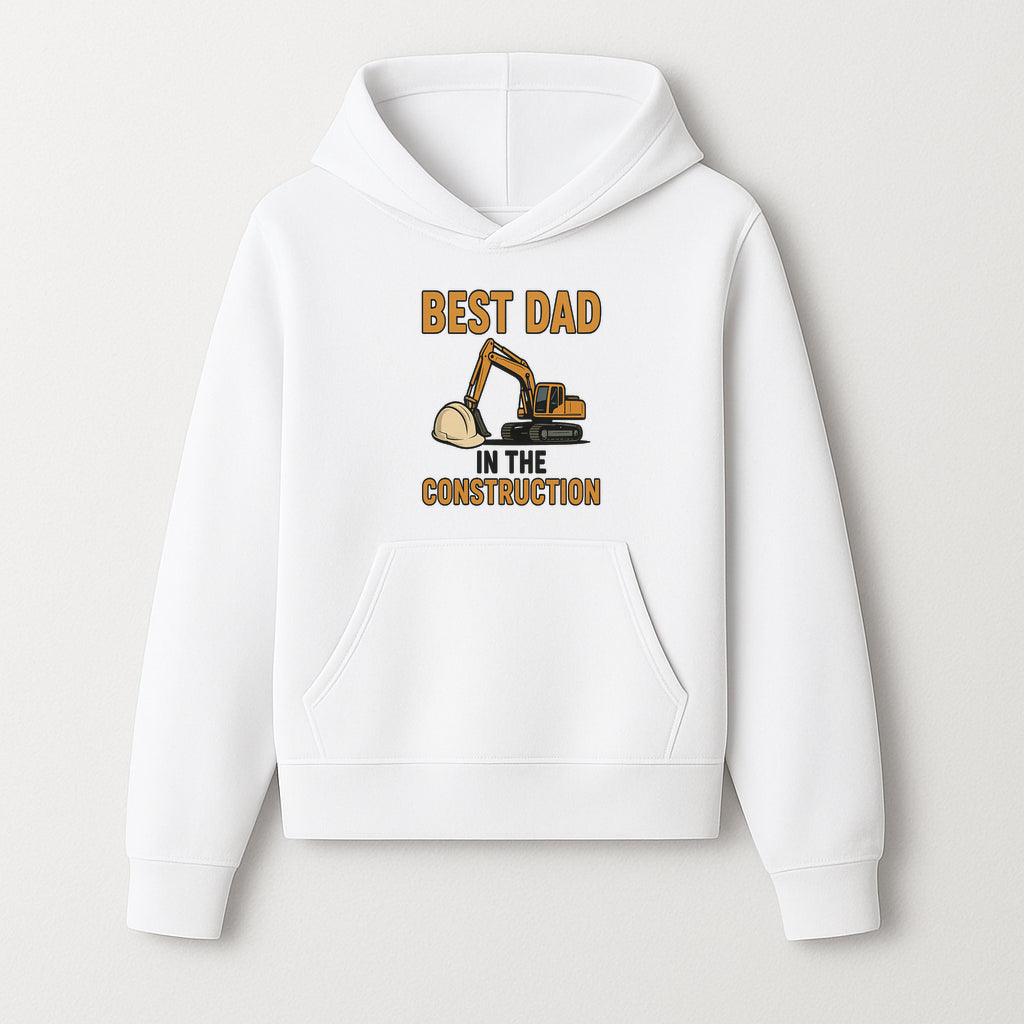 Best Dad in Construction T-Shirt with Excavator and Hard Hat Graphic, Perfect Gift for Construction Workers and Father's Day - Hoodie 1757918422200.jpg