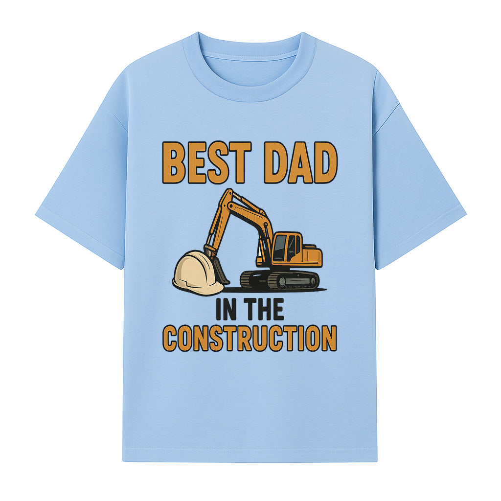 Best Dad in Construction T-Shirt with Excavator and Hard Hat Graphic, Perfect Gift for Construction Workers and Father's Day - T-shirt 1757918424480.jpg