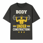 Body Under Construction Gym T-Shirt for Fitness Enthusiasts, Weightlifting Humor Tee, Bodybuilding Motivational Apparel - T-shirt 1757918433399.jpg