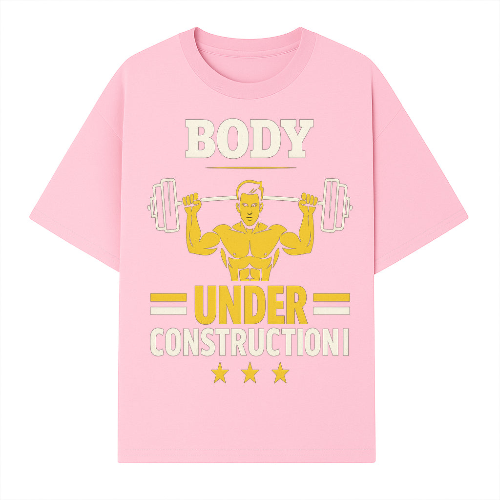 Body Under Construction Gym T-Shirt for Fitness Enthusiasts, Weightlifting Humor Tee, Bodybuilding Motivational Apparel - T-shirt 1757918434071.jpg