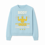 Body Under Construction Gym T-Shirt for Fitness Enthusiasts, Weightlifting Humor Tee, Bodybuilding Motivational Apparel - Sweatshirt 1757918437116.jpg