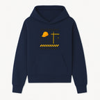 Construction Dad T-Shirt with Hard Hat and Crane Design, Perfect Gift for Father's Day or Dad's Birthday - Hoodie 1757918438404.jpg