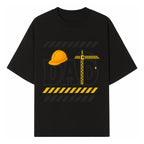 Construction Dad T-Shirt with Hard Hat and Crane Design, Perfect Gift for Father's Day or Dad's Birthday - T-shirt 1757918440483.jpg