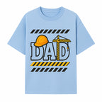 Construction Dad T-Shirt with Hard Hat and Crane Design, Perfect Gift for Father's Day or Dad's Birthday - T-shirt 1757918441018.jpg