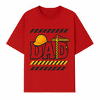Construction Dad T-Shirt with Hard Hat and Crane Design, Perfect Gift for Father's Day or Dad's Birthday - T-shirt 1757918441591.jpg