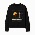 Construction Dad T-Shirt with Hard Hat and Crane Design, Perfect Gift for Father's Day or Dad's Birthday - Sweatshirt 1757918443501.jpg