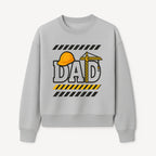 Construction Dad T-Shirt with Hard Hat and Crane Design, Perfect Gift for Father's Day or Dad's Birthday - Sweatshirt 1757918443926.jpg