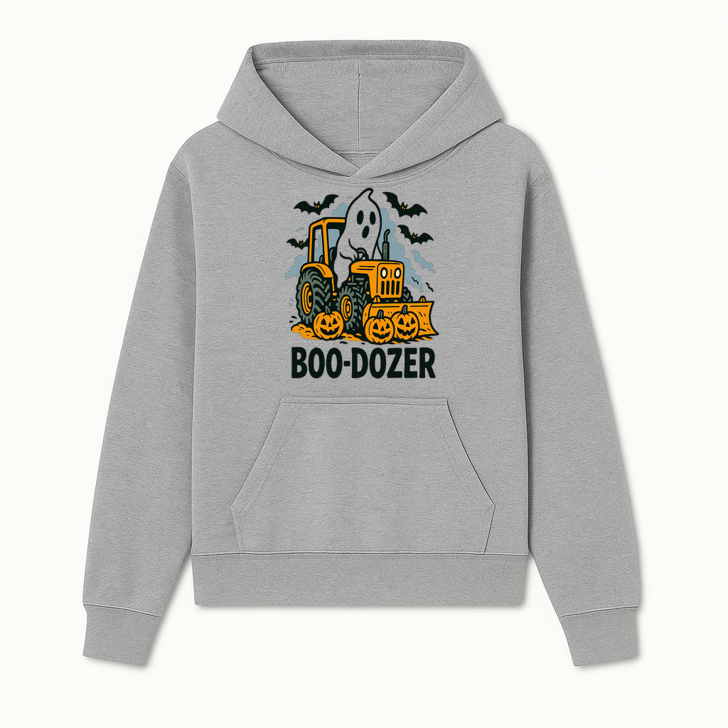 Boo-Dozer Halloween Tractor Ghost Decor with Pumpkins and Bats | Perfect for Fall Parties and Spooky Home Decor - Hoodie 1757918444405.jpg