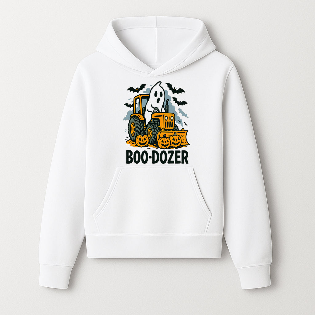 Boo-Dozer Halloween Tractor Ghost Decor with Pumpkins and Bats | Perfect for Fall Parties and Spooky Home Decor - Hoodie 1757918445453.jpg