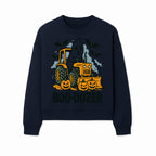 Boo-Dozer Halloween Tractor Ghost Decor with Pumpkins and Bats | Perfect for Fall Parties and Spooky Home Decor - Sweatshirt 1757918451470.jpg