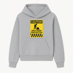 Caution Sign - Area Under Construction Warning - Safety Alert for Work Zones - Yellow Black Construction Notice - Hoodie 1757918451706.jpg