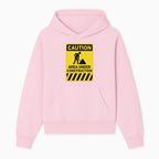 Caution Sign - Area Under Construction Warning - Safety Alert for Work Zones - Yellow Black Construction Notice - Hoodie 1757918452688.jpg