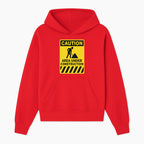 Caution Sign - Area Under Construction Warning - Safety Alert for Work Zones - Yellow Black Construction Notice - Hoodie 1757918453201.jpg