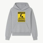 Caution Sign - Area Under Construction Warning - Safety Alert for Work Zones - Yellow Black Construction Notice - Hoodie 1757918453331.jpg